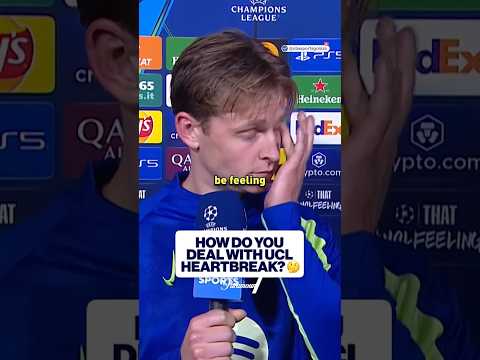 Another Brutal UCL Exit For Frenkie De Jong😢💔 | UCL Today | CBS Sports Golazo