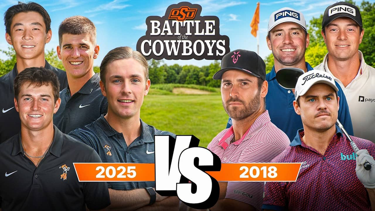 Battle of the Cowboys | Oklahoma State 2018 vs 2025 National Championship Match Play | Golf Channel