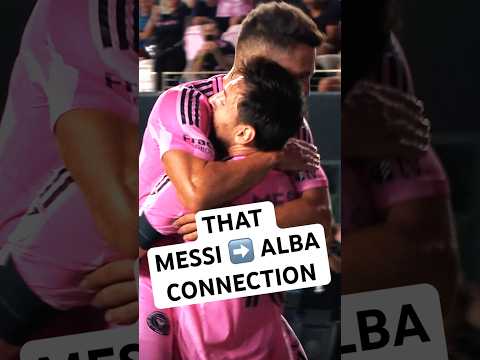 Messi and Alba are telepathically linked😱🔥