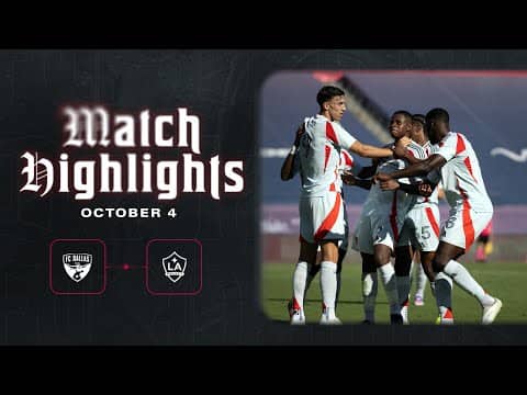 FC Dallas vs LA Galaxy Highlights | October 4, 2025