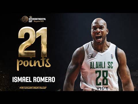 Ismael Romero (21 PTS) | Player Of The Game | AHT vs UBX | FIBA Intercontinental Cup Singapore 2025