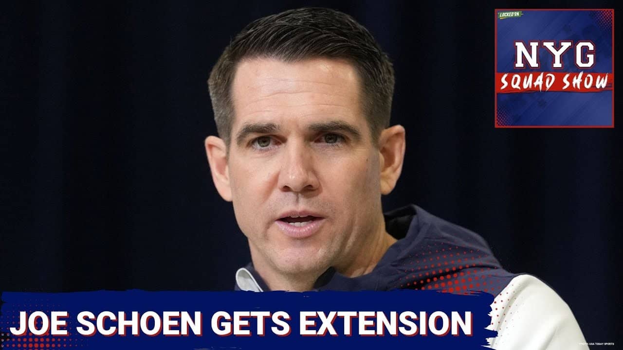 GIANTS SQUAD SHOW: OTAs: Schoen Extension, Nabers Injury, Harbaugh Update