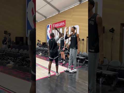 Wemby 🤝 DJG #spurs #nba #wemby