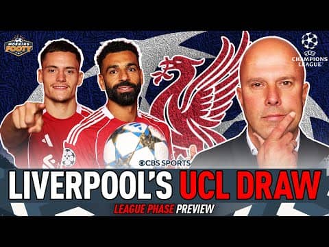Liverpool face Real Madrid, Inter Milan & Atlético in UCL League Phase | Draw Reaction | CBS Sports