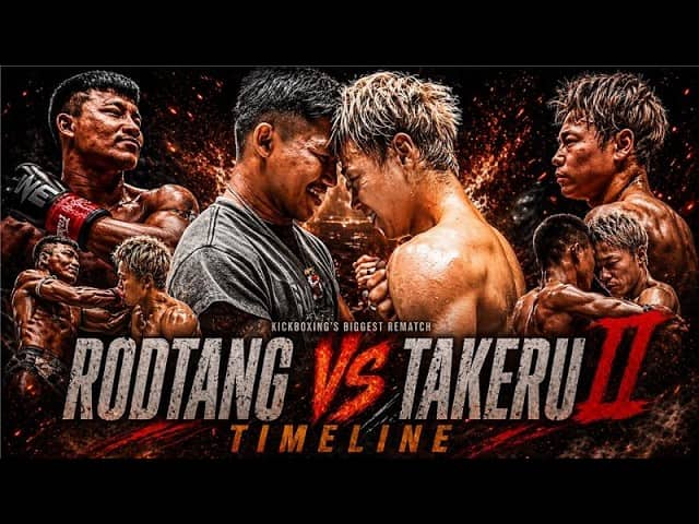 Rodtang vs. Takeru II | Timeline Of Kickboxing's BIGGEST Rematch • ロッタン vs 武尊II｜再戦の軌跡