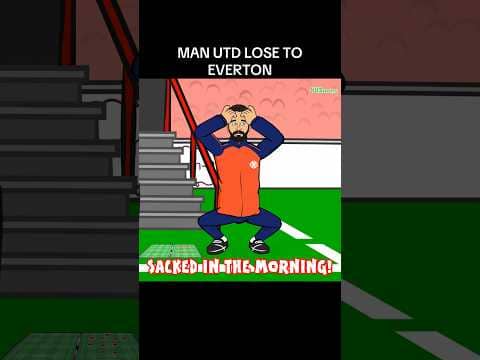 Man Utd lose to Everton. Amorim sacked in the morning? #football #everton #manutd #soccer