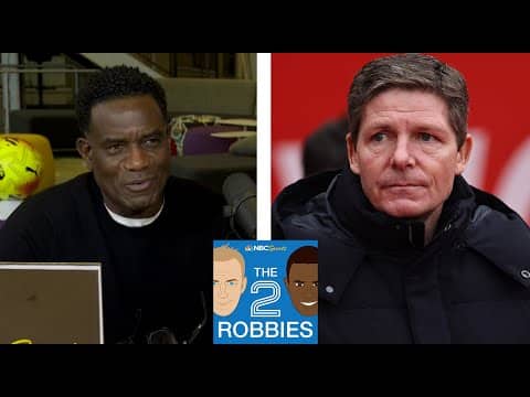 Did Oliver Glasner cross the line criticizing Crystal Palace? | The 2 Robbies Podcast | NBC Sports