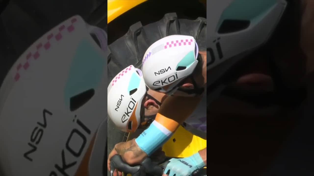 Heartbreak for Hugo Hofstetter, narrowly missing out on a World Tour win 💔