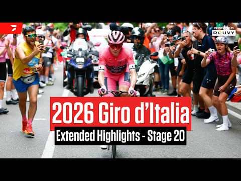 Giro d'Italia 2026 Stage 20 Extended Highlights