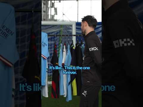 Bernardo's favourite Man City shirt is❓❓ #shorts #mancity #premierleague