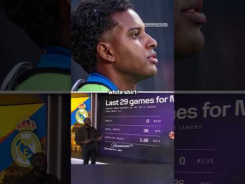 Rodrygo has gone 29 straight games for Real Madrid without a goal 😬