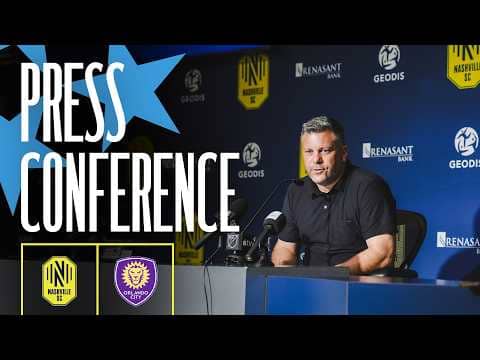 BJ Callaghan | Post-Match Press Conference vs Orlando City SC
