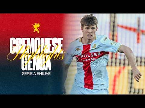 HL | CREMONESE 0-0 GENOA | SERIE A ENILIVE 25/26
