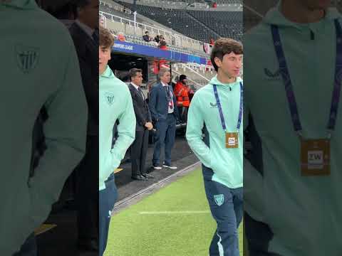 ¡El Athletic Club ya está en el mítico St. James' Park!