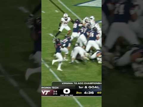 J’Mari Taylor, quarterback 😉 #virginiafootball #uvafootball #accfootball #football #collegefootball