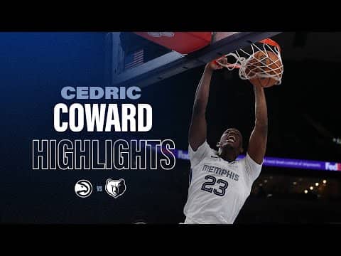 Cedric Coward highlights vs. Atlanta Hawks