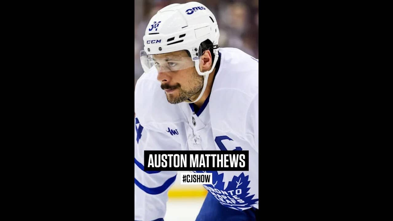 CJ and Julian discuss Auston Matthews and the Toronto Maple Leafs on the latest #CJShow.