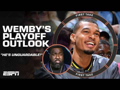 Big Perk says Wembanyama is 'ABSOLUTELY UNGUARDABLE' on offense 🍿 | First Take