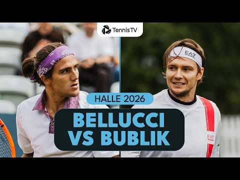 Mattia Bellucci SHOCKS Defending Champ Alexander Bublik 🔥 | Halle 2026 Highlights