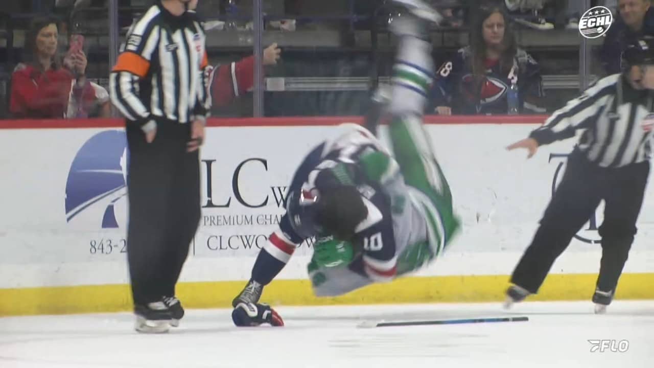 Ryan Hofer Game Misconduct For Inciting After Stevie Leskovar Cheap Shot