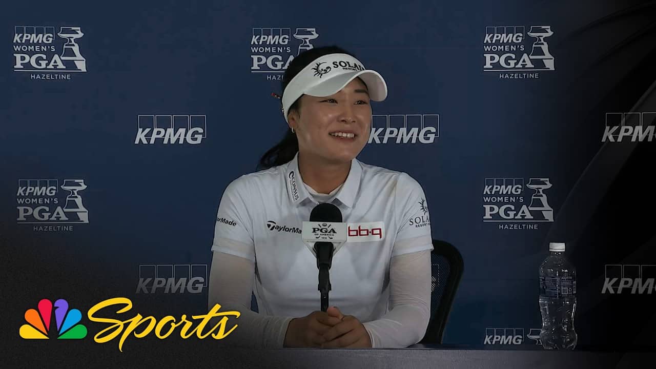 Ina Yoon embraces moment after taking lead into the weekend | Golf on NBC Sports