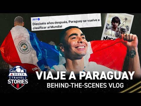VIAJE A PARAGUAY VLOG | Behind-the-scenes of Miguel Almirón Contar Contigo