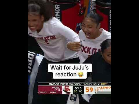 JuJu’s reaction 😂