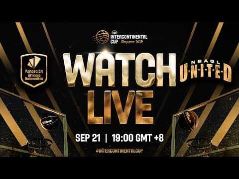 LIVE - Unicaja v NBA G League United | FIBA Intercontinental Cup Singapore 2025