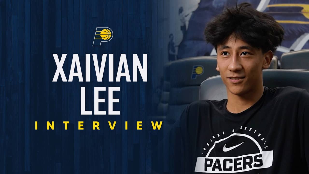 Xaivian Lee 1-on-1 Interview | Indiana Pacers Prospect Workouts