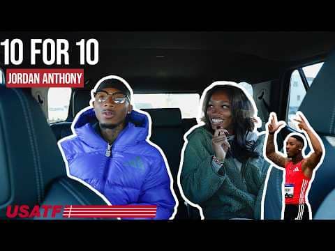 Jordan Anthony Goes 10 for 10 | SEC Sprinters, Winning Celebrations & Music | USA Track & Field