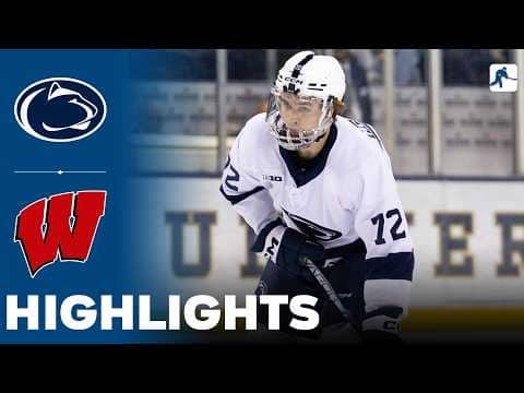 Penn State vs Wisconsin | NCAA College Hockey | Highlights - March 05, 2026