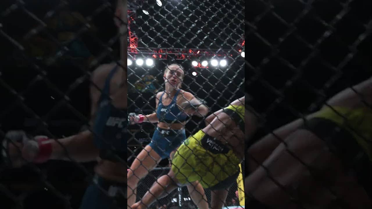 A barrage of punches! #ufcseattle