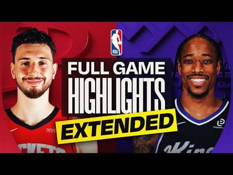EXTENDED: ROCKETS at KINGS | FULL GAME HIGHLIGHTS | December 21, 2025