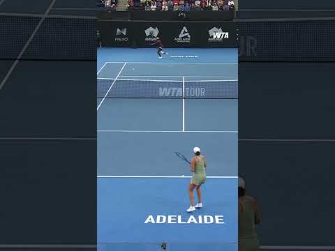 Just a #MadisonKeys baseline masterclass in session 😌 #WTA #AdelaideInternational