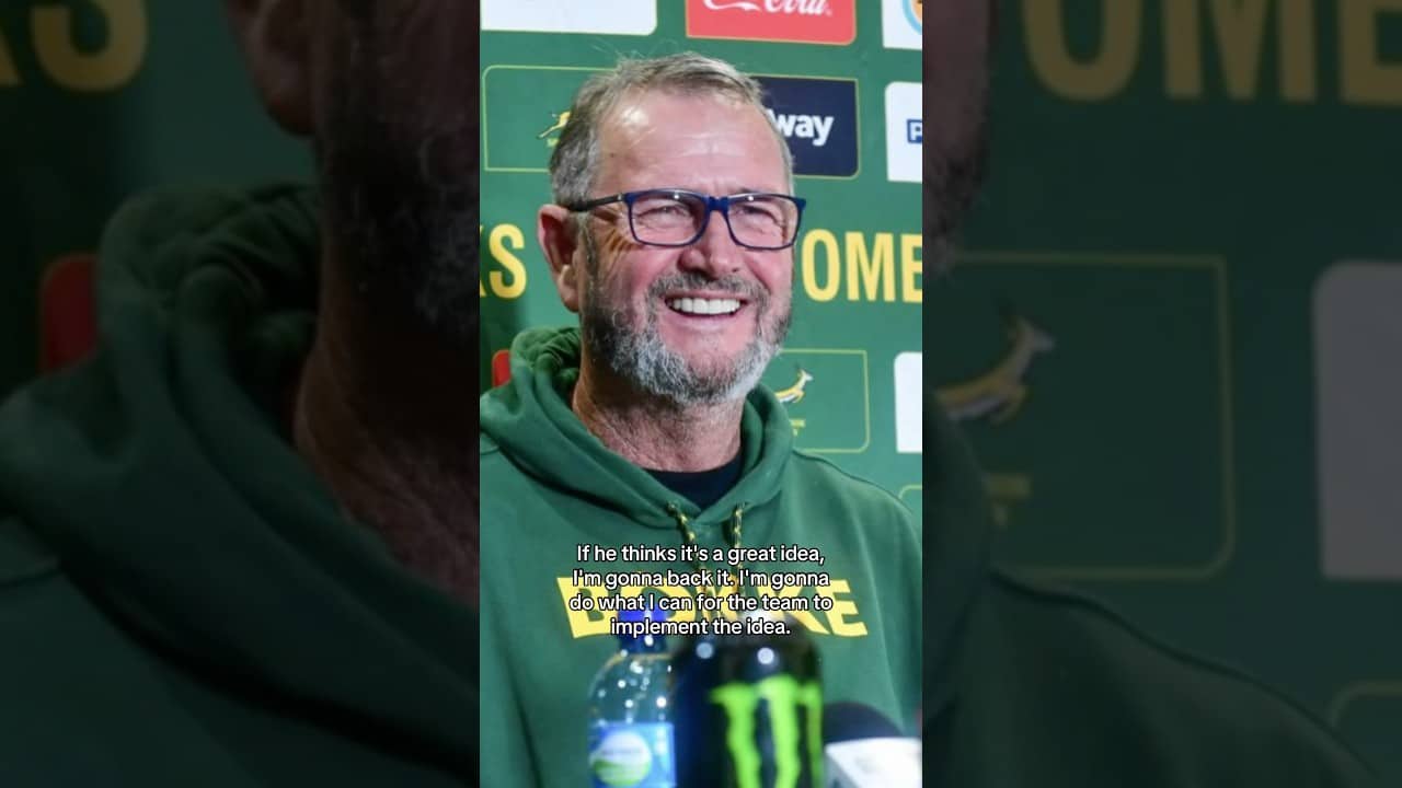 The Inspiring Genius Of Springbok Rugby 🧑‍🏫 #southafrica #coaching