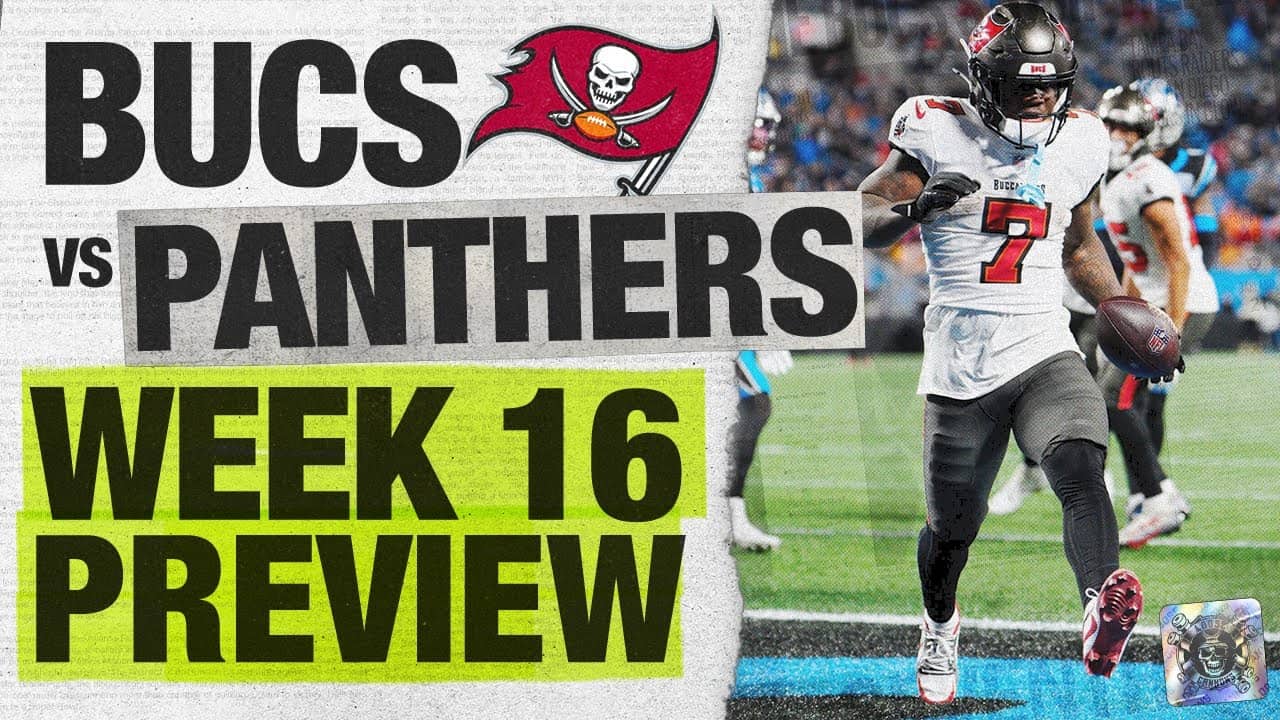 Bucs vs Panthers, Week 16 Preview  |  2025 Season  |  2025 Tampa Bay Buccaneers