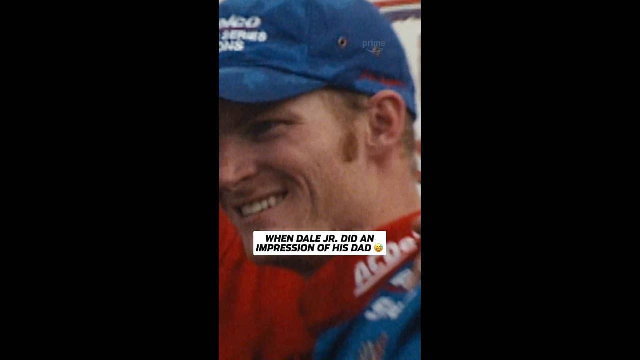 Dale Jr. channeled his dad perfectly 😂