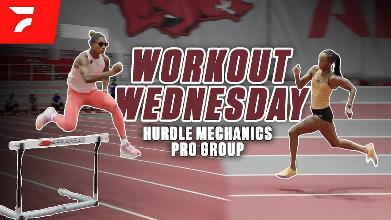 Olympic Champion Dalilah Muhammad and Olympian Anna Cockrell Run TOUGH Hurdle Mechanic Workout