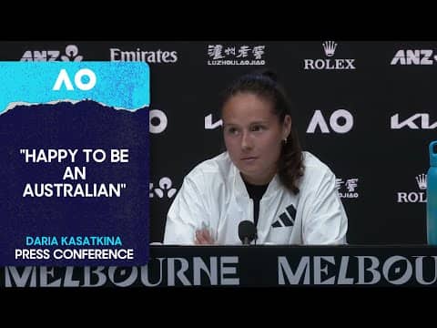 Daria Kasatkina Press Conference | Australian Open 2026