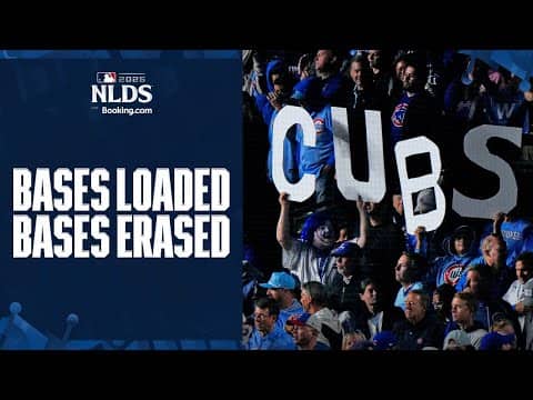 FULL INNING: Cubs escape out of trouble after Brewers load the bases late 😳