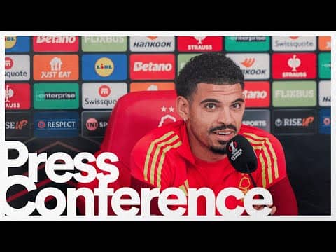 Morgan Gibbs-White Press Conference 🎙️ | Forest v FC Midtjylland | UEFA Europa League