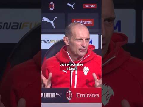 Coach Allegri ahead of Parma | #shorts