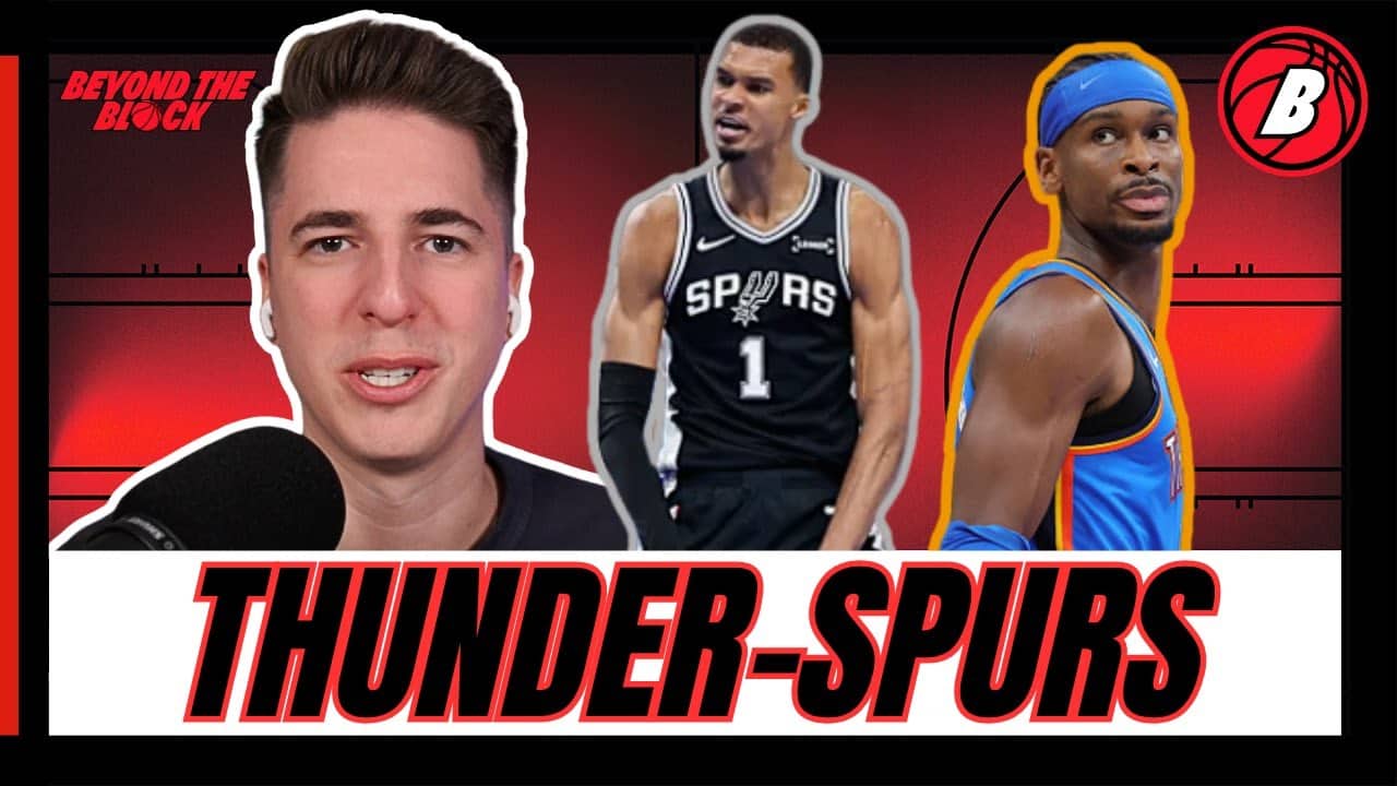Thunder-Spurs Game 1 Reaction: Wemby, Castle, Harper Outlast SGA, Caruso, JDub In Double OT Duel