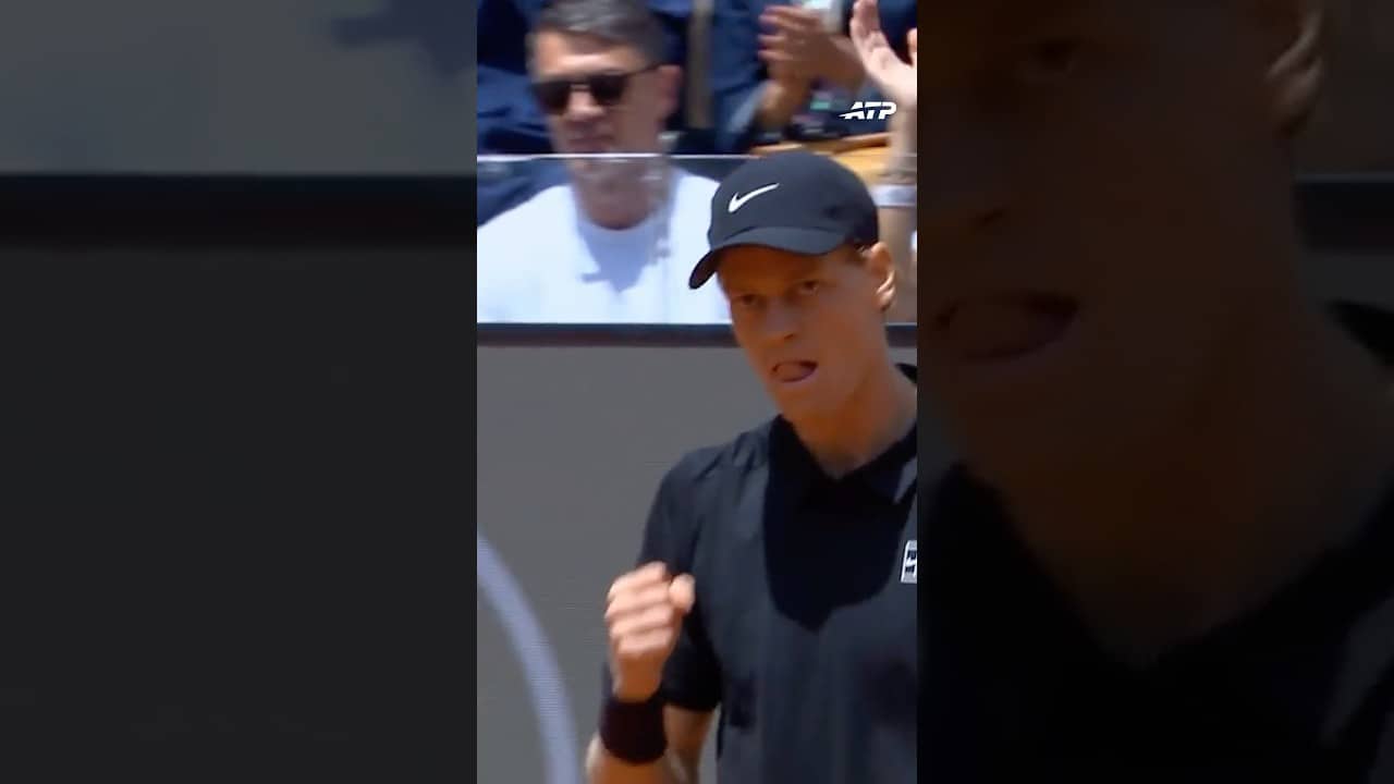Relentless JANNIK SINNER 😤