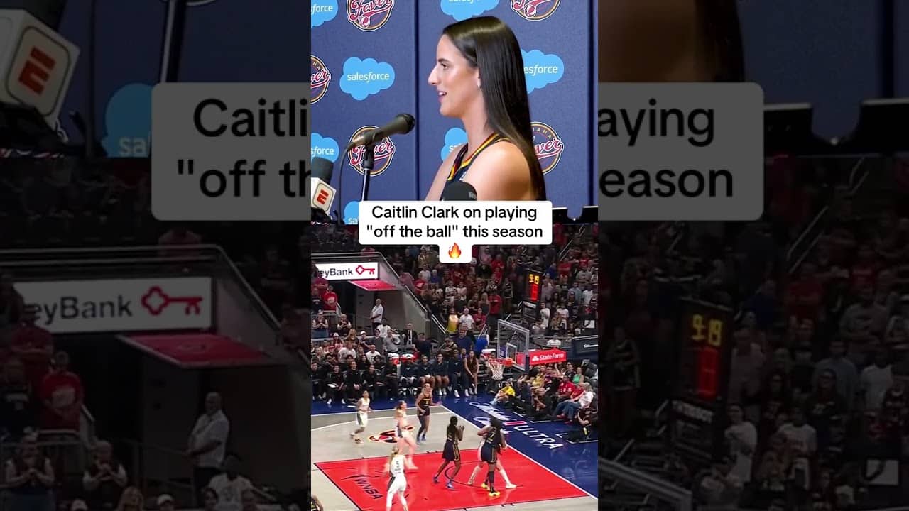Caitlin Clark is looking to score more off the ball with the addition of new ball handlers 👏