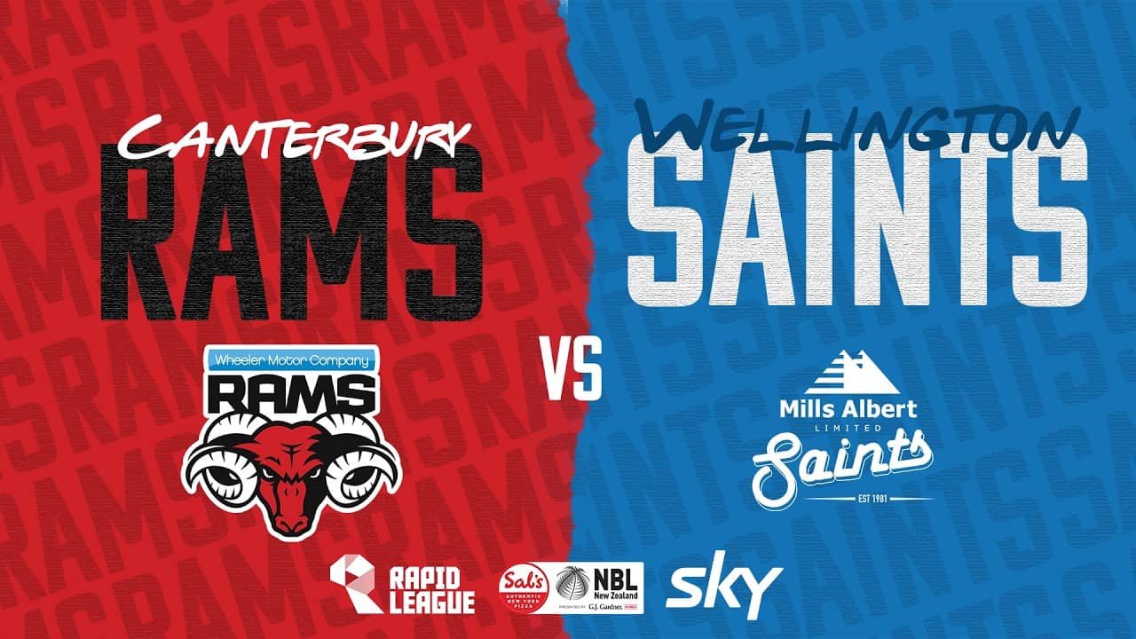 Canterbury Rams v Wellington Saints | Full Basketball Game | @SalsNBL 2026