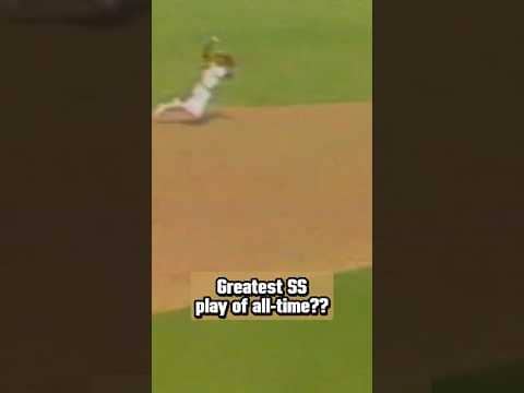 Ozzie Smith did this in his 10th MLB game! #shorts #mlb #baseball #padres