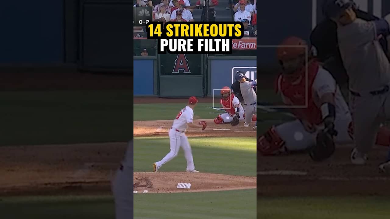Reid Detmers was FILTHY yesterday on his way to 14 Ks