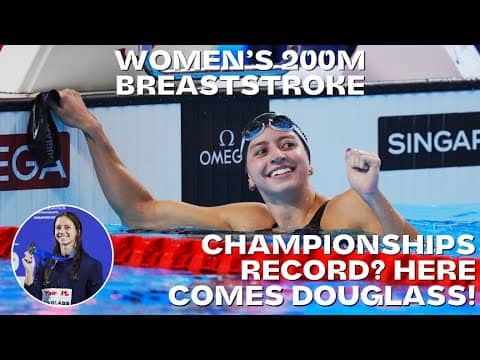 Kate Douglass Breaks 200m Breaststroke Record with Incredible Swim! 💥