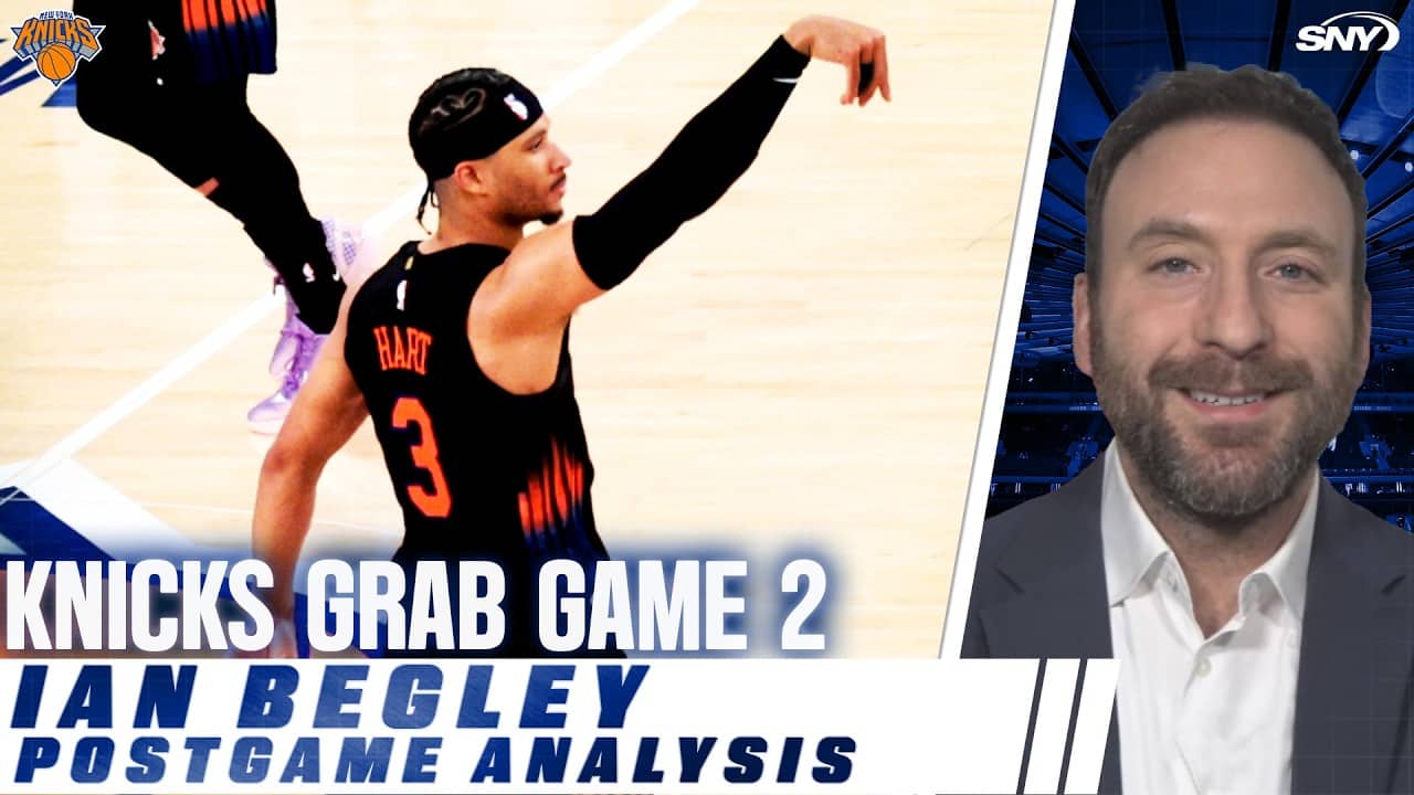 Ian Begley talks Josh Hart, Mikal Bridges and more as Knicks win Game 2 of ECF